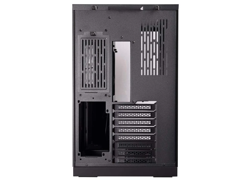 Imagem 2 de 5 do produto Gabinete Lian Li 011 Dynamic Preto Mid Tower Lateral de Vidro Temperado - Dynamic 011 Preto