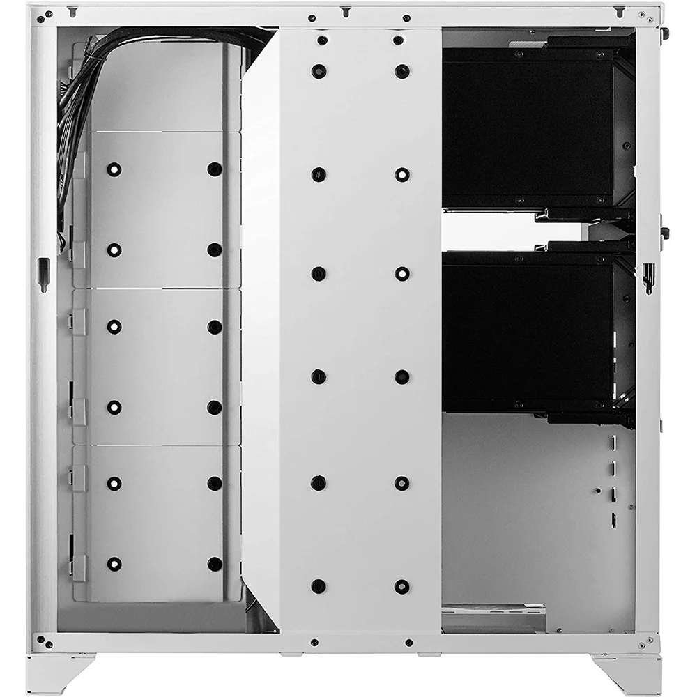 Imagem 2 de 5 do produto Gabinete Lian Li 011 Dynamic XL ROG Edition Branco Full Tower Lateral de Vidro Temperado - 011DXL-W