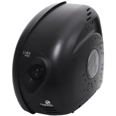 Estabilizador Ragtech, Side Way, 500VA, Mono, 220V, Preto, 5318