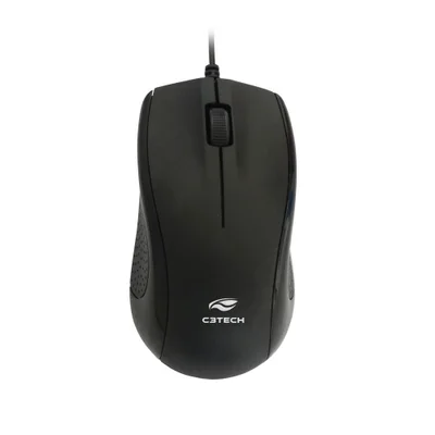 Mouse Ms-26bk Usb Cabo 195cm Preto C3tech
