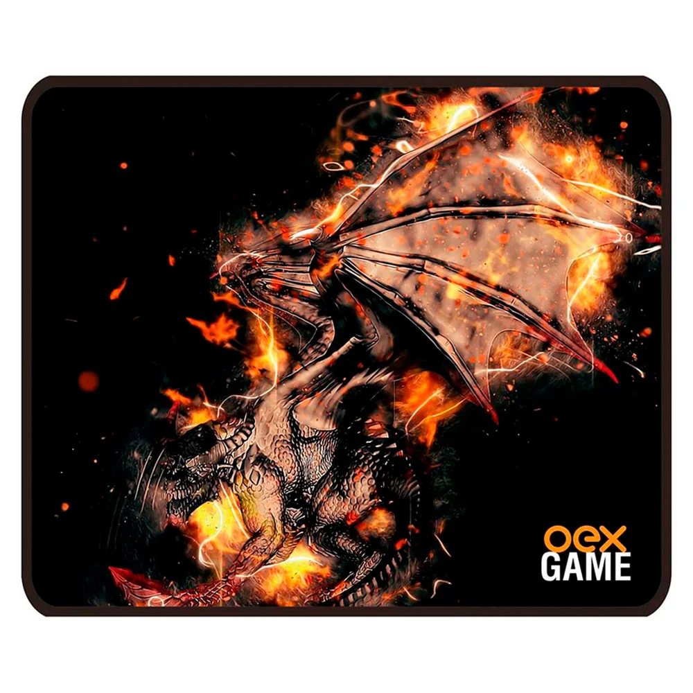 Imagem 4 de 4 do produto Kit Gamer Mouse + Mousepad OEX Arena MC102, LED, 2400DPI, 290x230mm