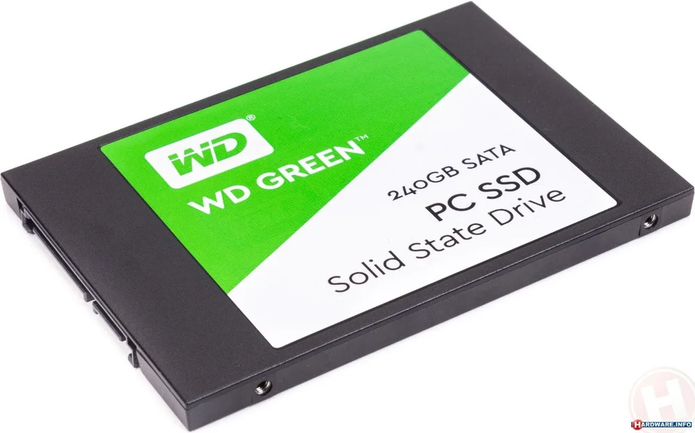 SSD WD Green 240GB SATA 545mbs 430mbs KaBuM