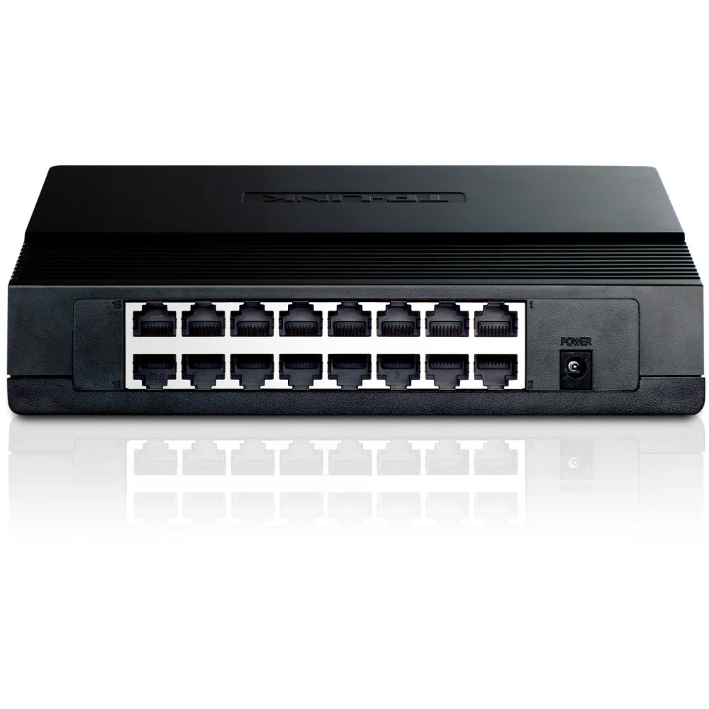 Imagem 3 de 5 do produto Switch TP-Link de mesa, Fast Ethernet, 10/100Mbps, 16 Portas - TL-SF1016D
