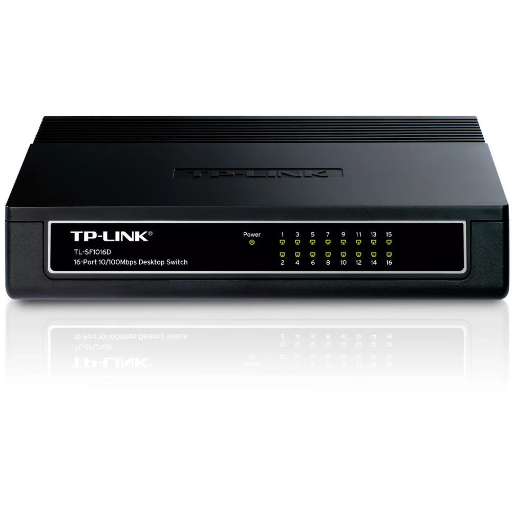 Imagem 5 de 5 do produto Switch TP-Link de mesa, Fast Ethernet, 10/100Mbps, 16 Portas - TL-SF1016D