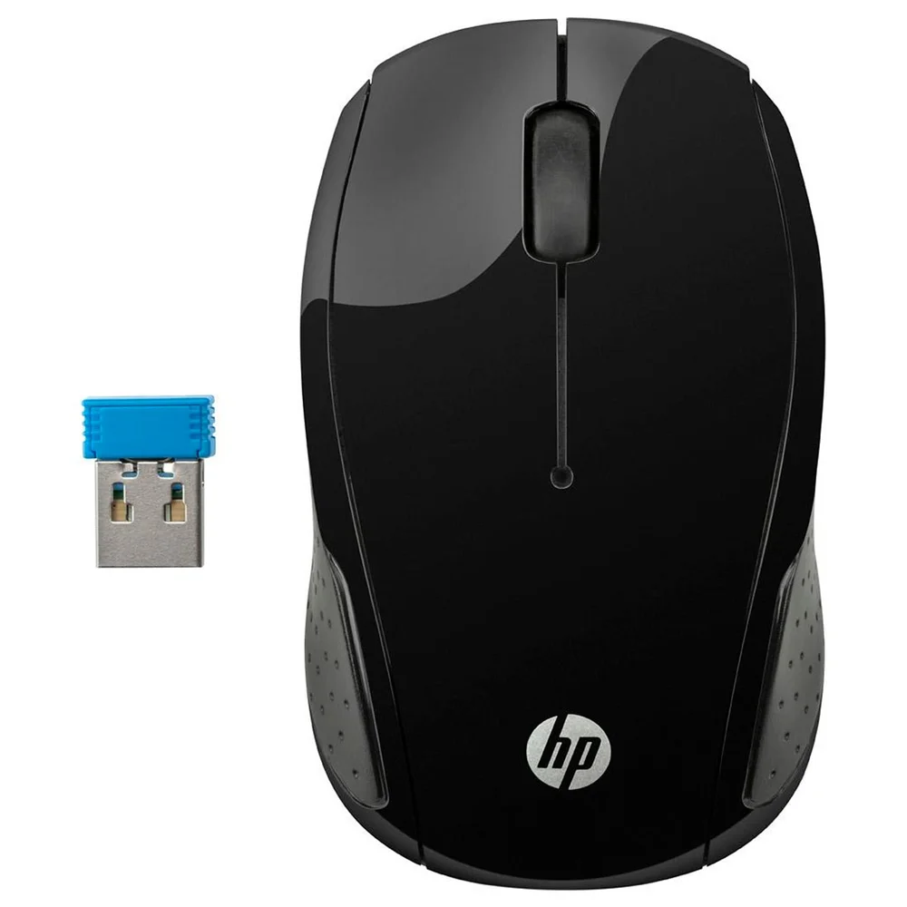Imagem 3 de 5 do produto Mouse Hp Wireless X200 Preto