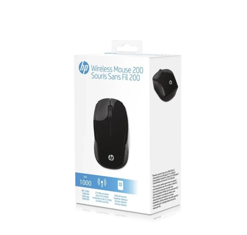 Imagem 4 de 5 do produto Mouse Hp Wireless X200 Preto