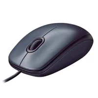 Mouse Logitech M100 USB 1000DPI Preto Kabum