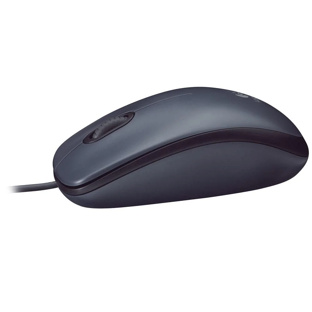 Imagem 3 de 5 do produto Mouse Com Fio USB Logitech Confortable M100, 1000 DPI, Preto