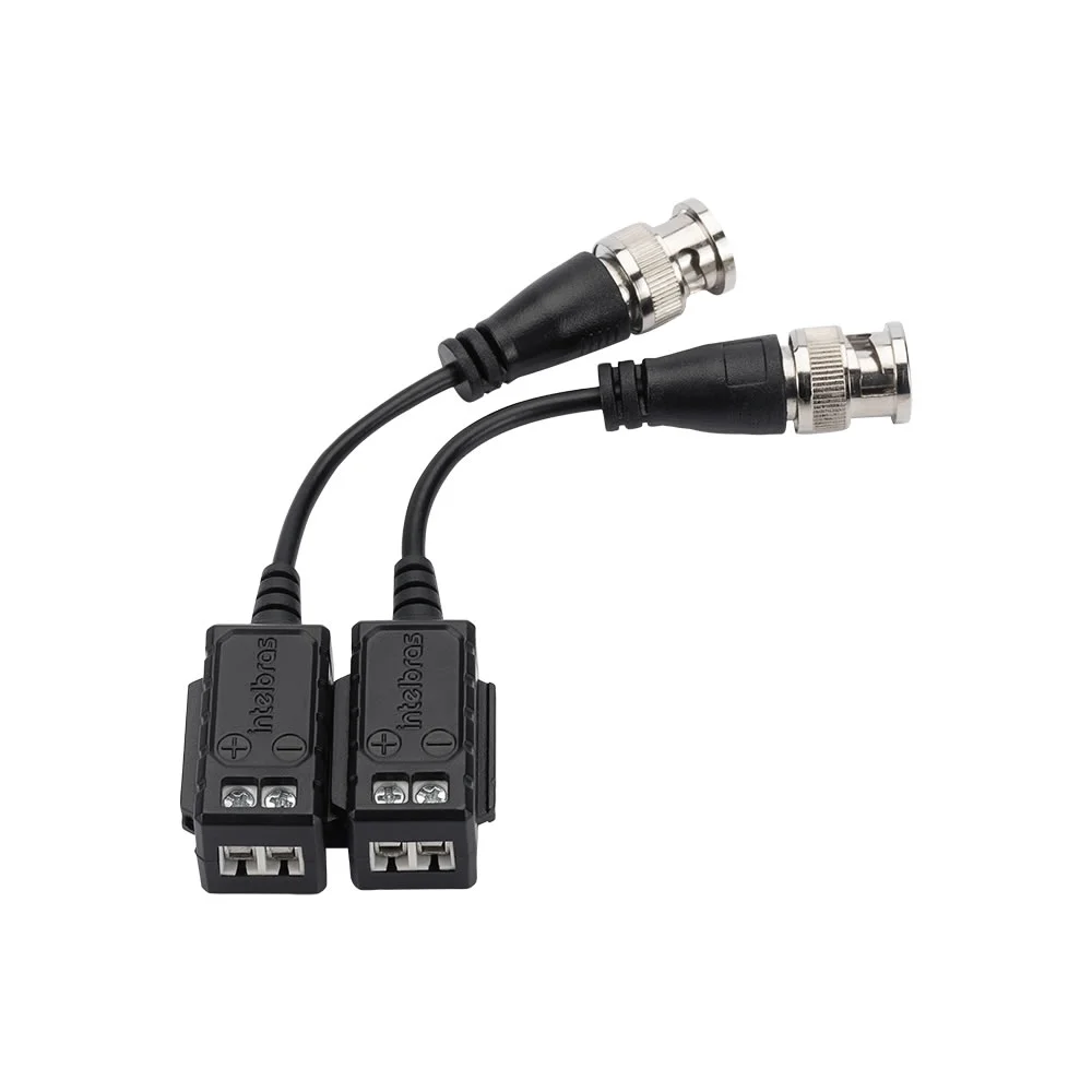 Imagem 2 de 5 do produto Balun Intelbras Passivo VB 501P, Proteção contra surtos, Compatível com HD, Full HD, 4MP e 4K