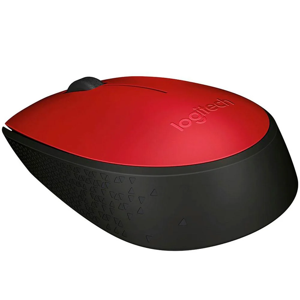 Imagem 2 de 5 do produto Mouse Optico Sem Fio, M170, Vermelho, Logitech - Blister