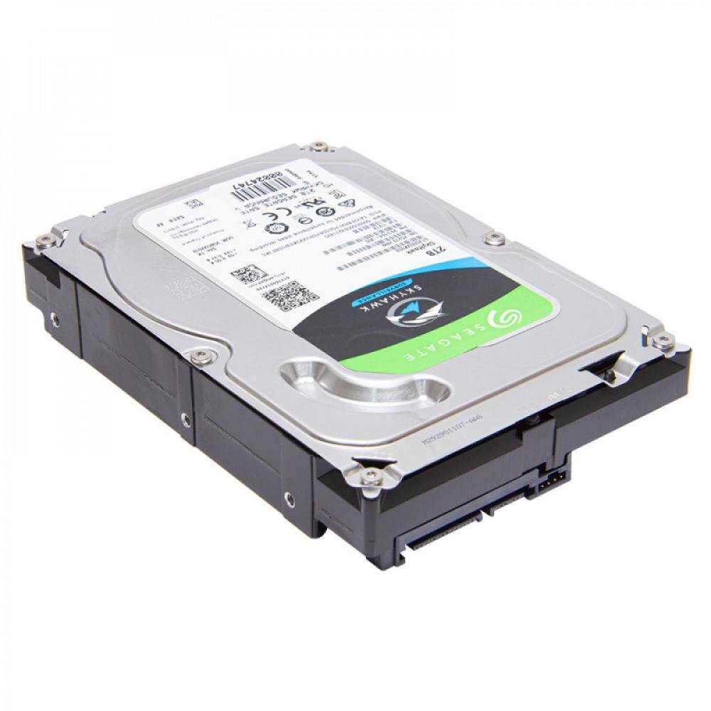 Seagate シーゲート SkyHawk 2TB HDD 使用時間=0時間 シーゲート SkyHawk 2TB HDD 3年保証で安心