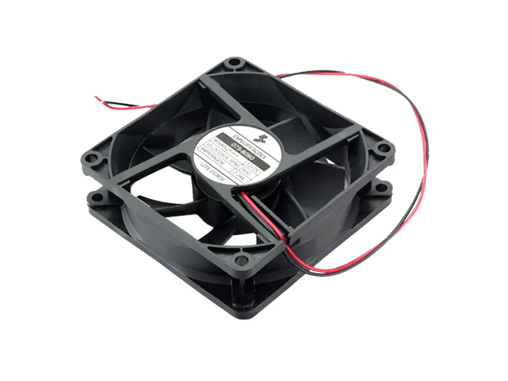 Cooler FAN 5+, 25mm, 80x80,12V - 075-8080 6