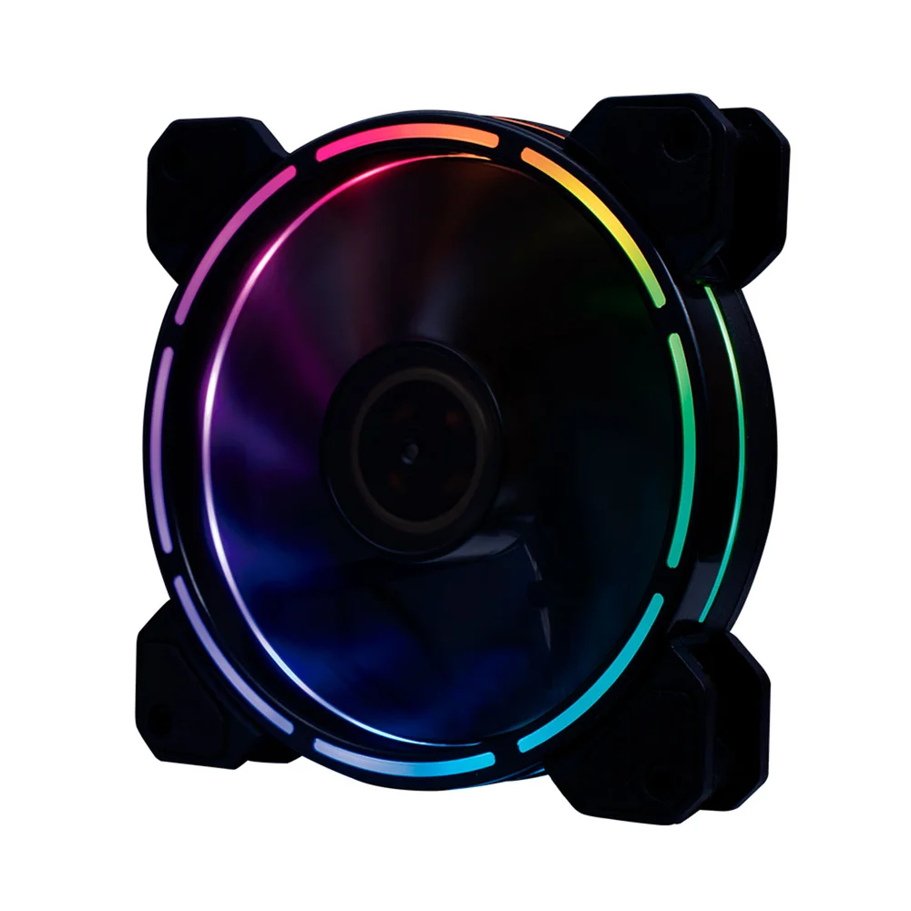 Cooler FAN OEX F40, 120mm, RGB LED, 1200 RPM, Rainbow 6