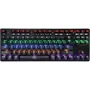 Teclado Mecânico Gamer OEX Spectrum, LED RGB, Preto, Switch Blue, Anti-ghosting, ABNT - TC602
