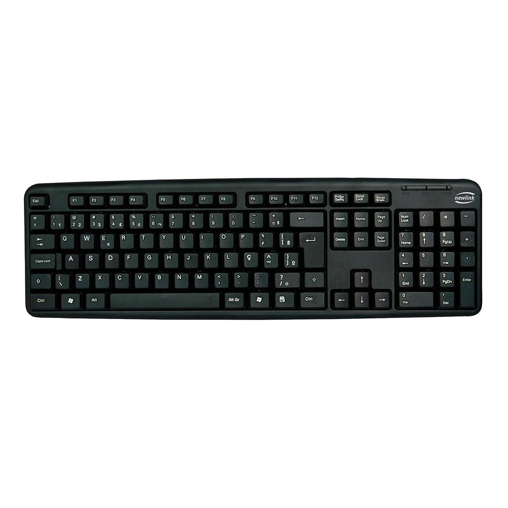 Teclado USB, Newlink, Standard - Tc310 Preto