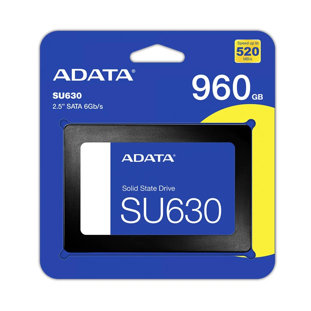 SSD 960GB Adata Su630 Sata 25 ASU630SS960GQ