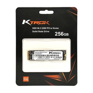 MARCA: KTROKMODELO: KTROK256GBHd Ssd 256gb Ktrok Leitura 1200mb/s, Gravação 900mb/s, M.2 2280 Pci-e Nvme
