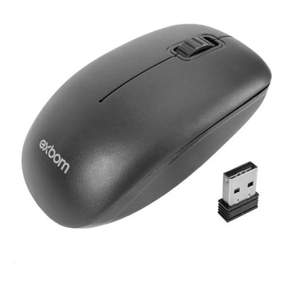 Imagem 2 de 5 do produto Mouse Sem Fio Exbom 2.4ghz