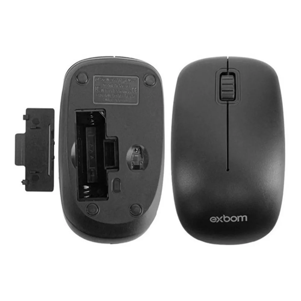 Imagem 5 de 5 do produto Mouse Sem Fio Exbom 2.4ghz