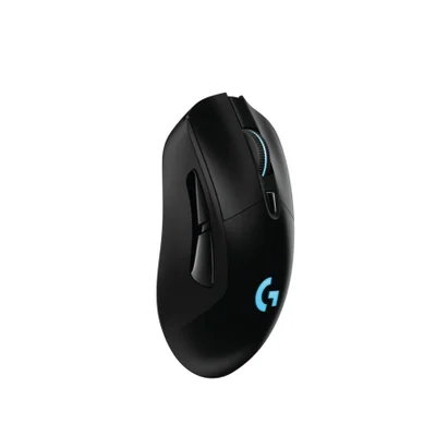 Mouse Sem Fio Gamer Logitech G703 Hero 16k, Lightspeed, RGB Lightsync, Recarregável, 16000 DPI, Preto, 6 Botões- 910-005639
