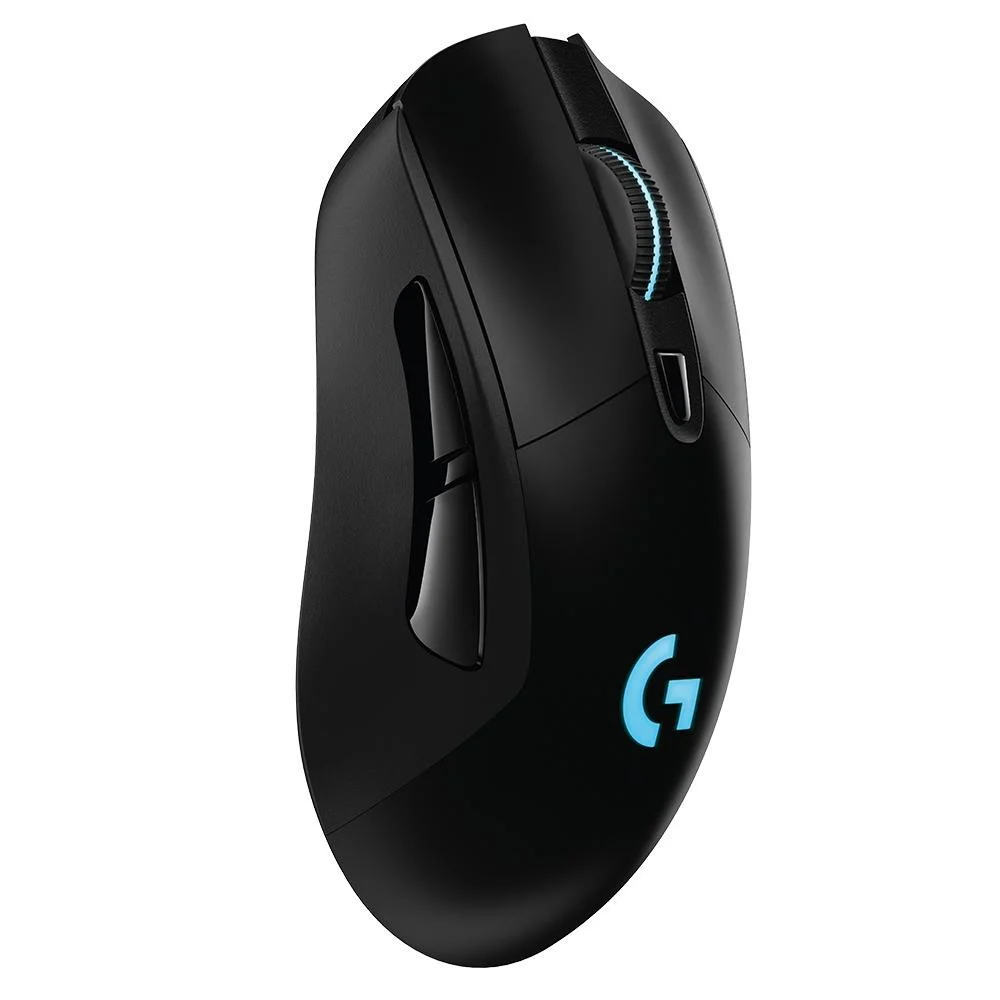 Imagem 5 de 5 do produto Mouse Sem Fio Gamer Logitech G703 Hero 16k, Lightspeed, RGB Lightsync, Recarregável, 16000 DPI, Preto, 6 Botões- 910-005639