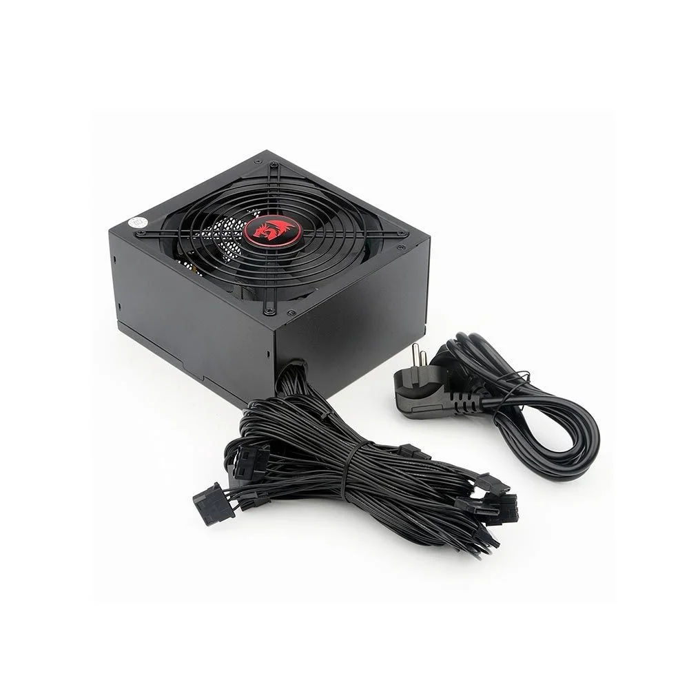 Imagem 3 de 5 do produto Fonte Redragon RGPS-500W, 500W, 80 Plus Bronze, PFC Ativo, Bivolt, Cabos Fixos - GC-PS001-1