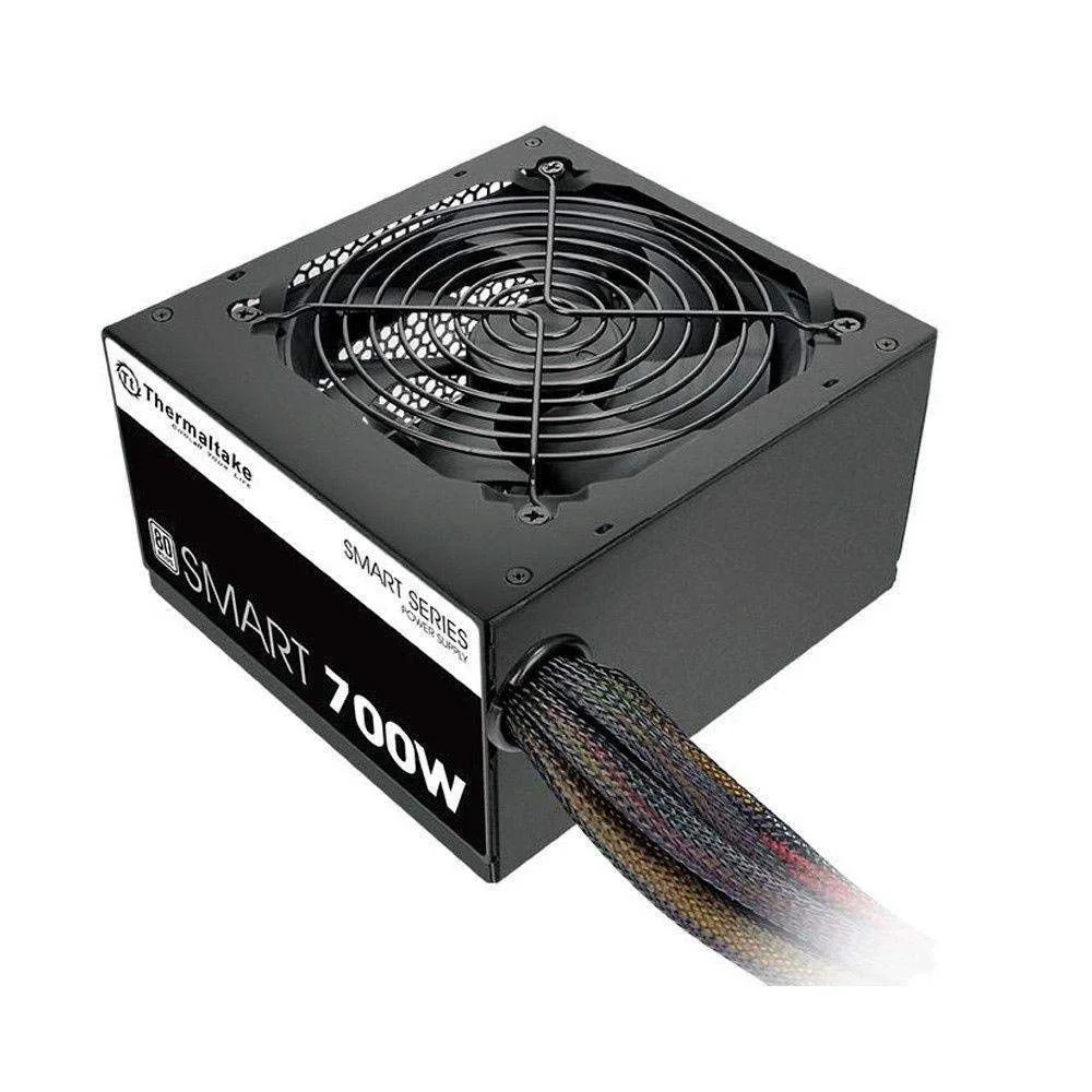Imagem 2 de 5 do produto Fonte Thermaltake TT Smart, 700W, 80+ White - PS-SPD-0700NPCW-W