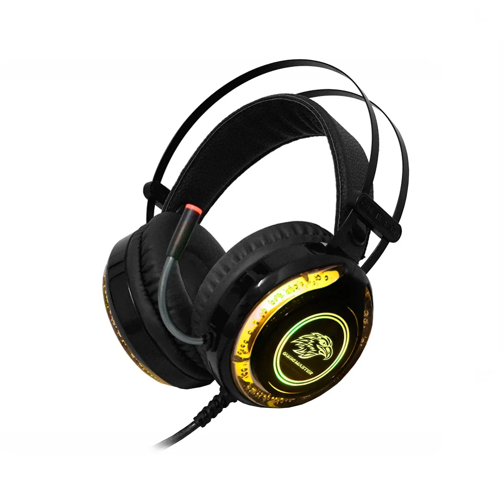 Imagem 2 de 5 do produto Headset Gamer K-mex Ars9300 Stereo Rgb P2 C/ Microfone - Preto