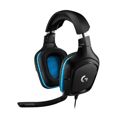 Headset Gamer Logitech G432 7.1 com fio - Multiplataforma · Aproveite todo o jogo Com o headset para jogos Logitech G432 com som surround 7.1, você