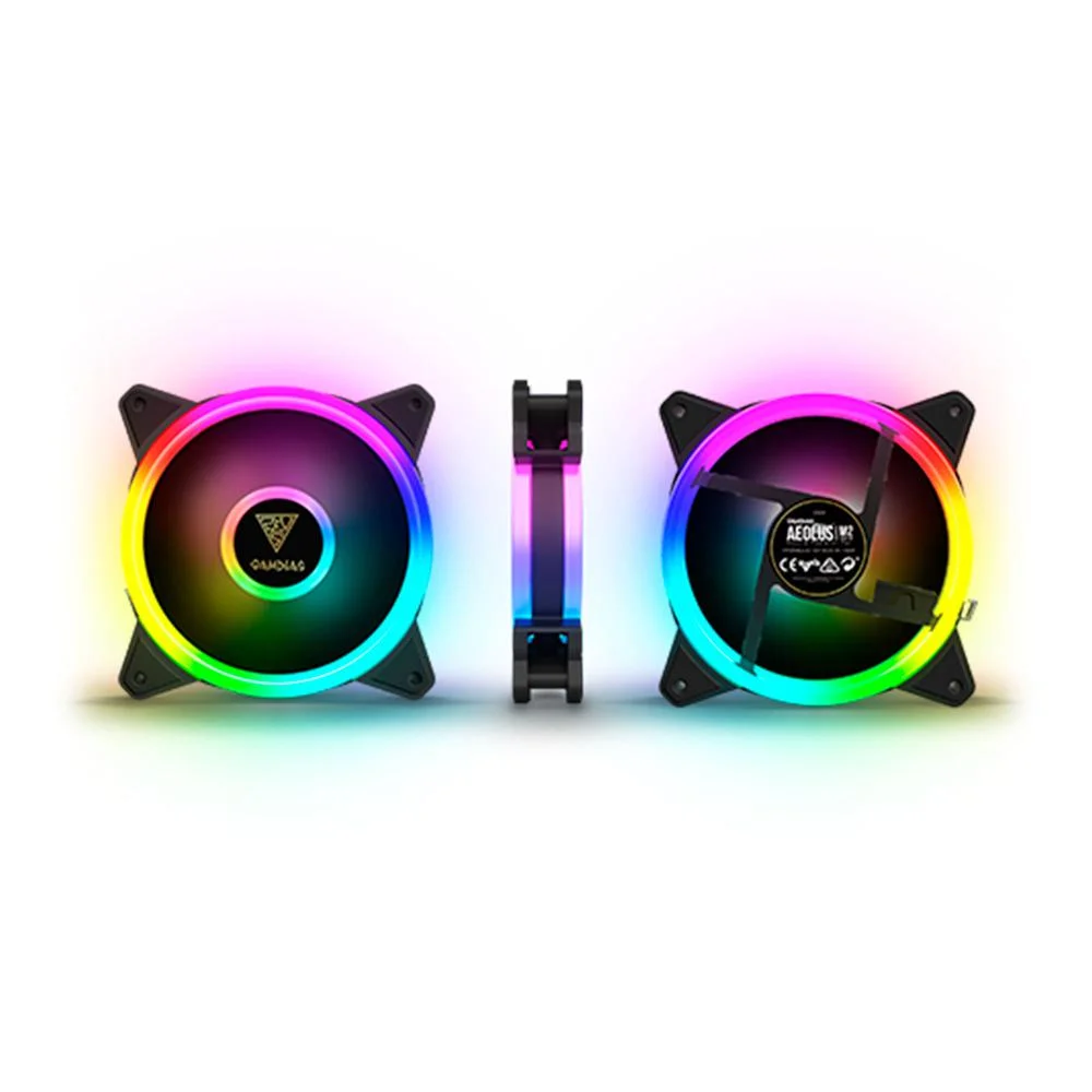Kit Cooler FAN com 4 Unidades GAMDIAS Aeolus - M2-1204R 5