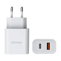 Carregador Geonav, Ultrarapido, Super Power, 20W, USB, Branco