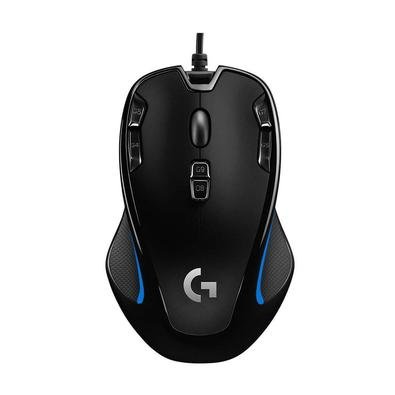 ouse Gamer Logitech G300S 2500 dpi LED Preto com fio · O Mouse Logitech G300S possui um formato anatômico com o design ambidestro, perfeito para uni
