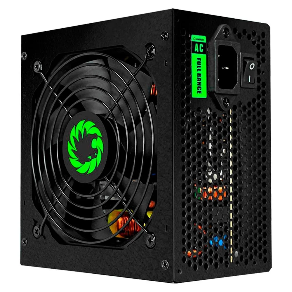 Imagem 4 de 5 do produto Fonte Gamemax Gs600, 600W, 80plus White, PFC Ativo, Preta