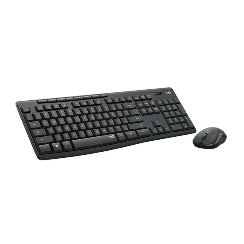 Imagem 3 de 5 do produto Kit Teclado E Mouse Logitech Wireless Multimídia Mk295 Silent - Preto