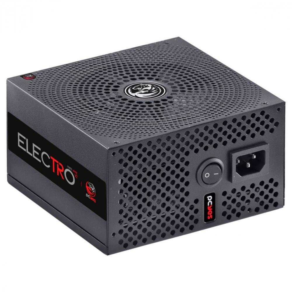 Fonte Pcyes ATX Electro V2 Series, 500W Real, 80 Plus White