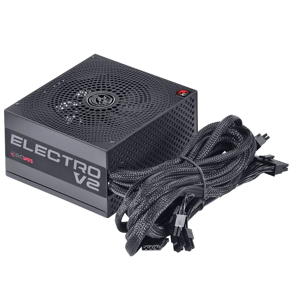Fonte Pcyes Electro V2, 550W, 80 Plus Bronze, PFC Ativo