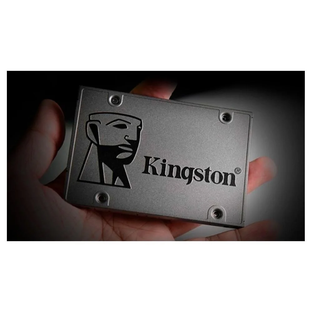 Imagem 5 de 5 do produto SSD Kingston 480GB A400, SATA, Leitura 500MB/s e Gravação 450MB/s - SA400S37/480G