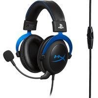 HEADSET GAMER HYPERX CLOUD BLUE, PS4, 3.5mm, BLACK/BLUE O headset HyperX Cloud é um produto oficialmente licenciado pela PlayStation®. Experimente o c