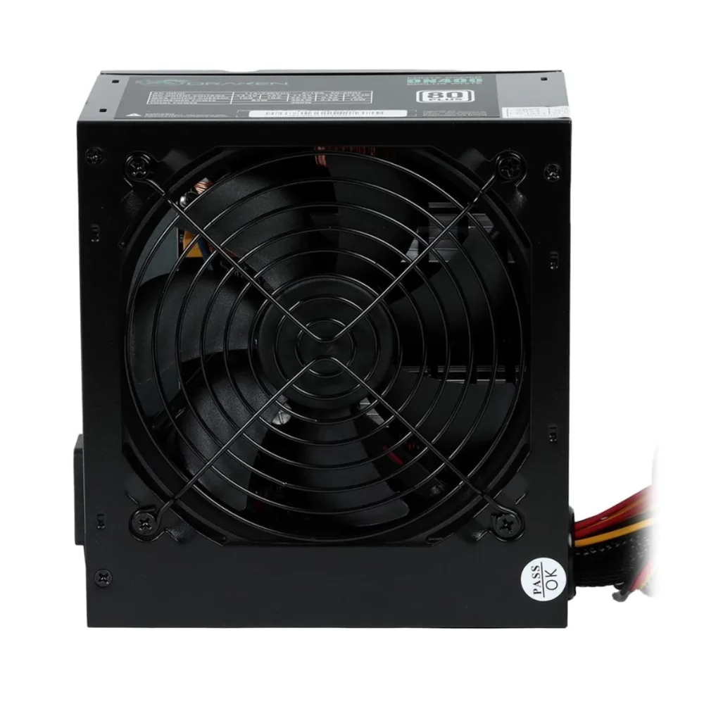 Fonte Draxen ATX, 400W, 80 Plus White, PFC Ativo - DN400