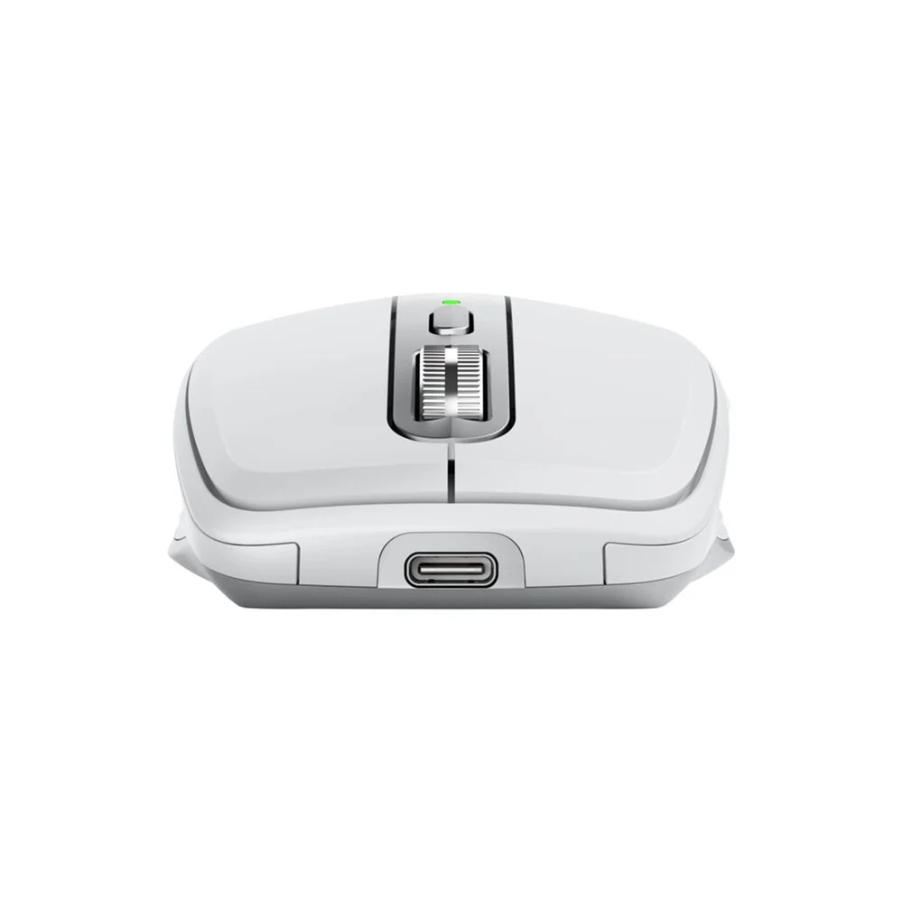 Imagem 3 de 5 do produto Mouse Sem Fio Logitech Mx Anywhere 3, Bluetooth Ou USB, Flow, Cinza - 910-005993