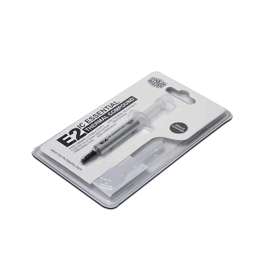 Pasta Termica Cooler Master Ic Essential E2, 1.5 Ml Prata - Rg-ice2-ta15-r1 Pasta Termica Cooler Master Ic Essential E2, 1.5 Ml Prata - Rg-ice2-ta15-r1