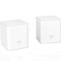 Kit 2 pças Roteador Wi-Fi Tenda NOVA MW3, Rede Mesh, AC1200 Mbps, Dual Band 2.4Ghz e 5.0Ghz, Bivolt