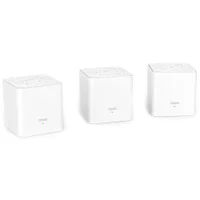 Kit 3 Peças Roteador Wi-Fi Tenda, NOVA MW3, Rede Mesh, AC1200 Mbps, Dual Band 2.4Ghz e 5.0Ghz, Bivolt