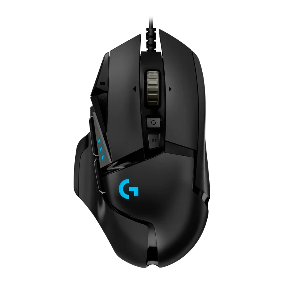 Imagem 3 de 5 do produto Mouse Gamer Logitech G502 Hero, RGB, 16000 DPI, 11 Botões, Lightsync, Ajuste de Peso - 910-005550