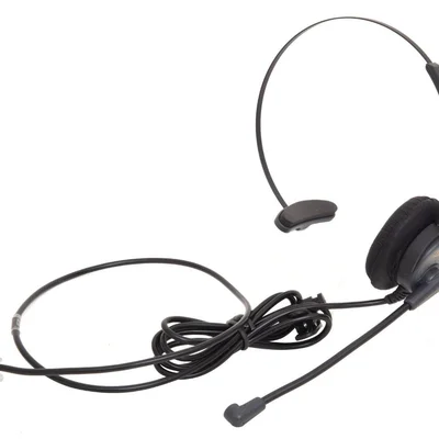 Headset Zox RJ9, Com Tubo Flexível - HZ-30