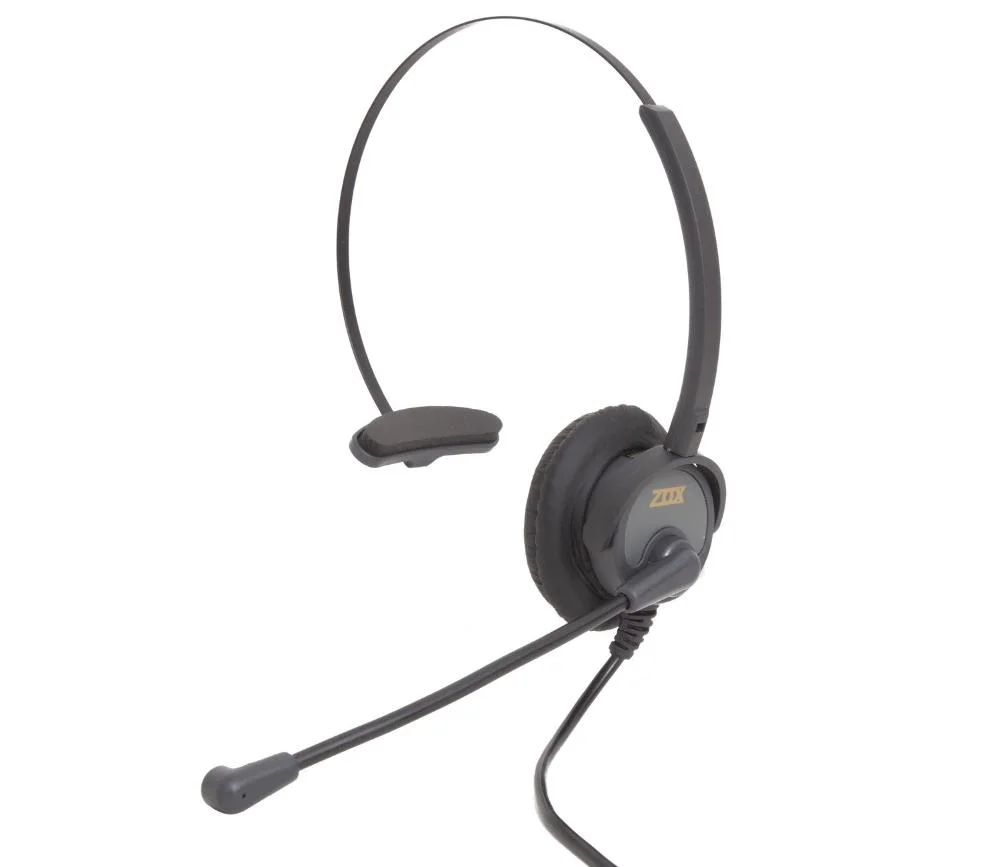 Imagem 4 de 5 do produto Headset Zox RJ9, Com Tubo Flexível - HZ-30