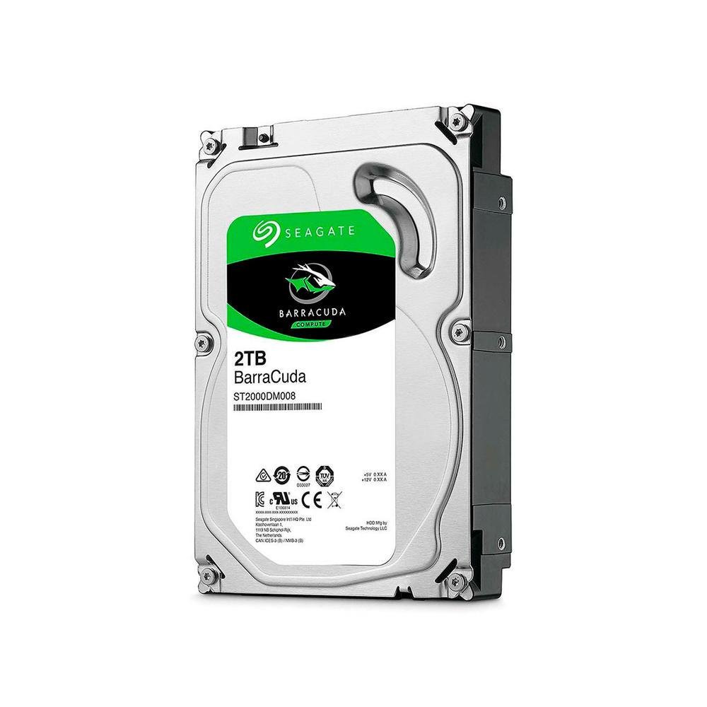 HD 2TB Seagate Barracuda Sata III 7200 RPM KaBuM