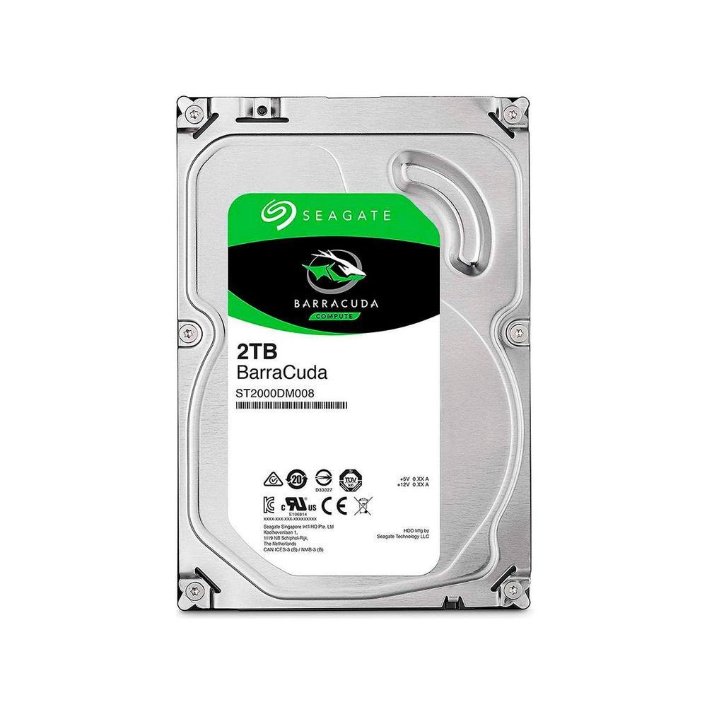 HD 2TB Seagate Barracuda Sata III 7200 RPM KaBuM
