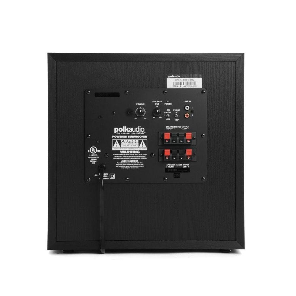 Polk Audio Psw10 Subwoofer Ativo Kabum