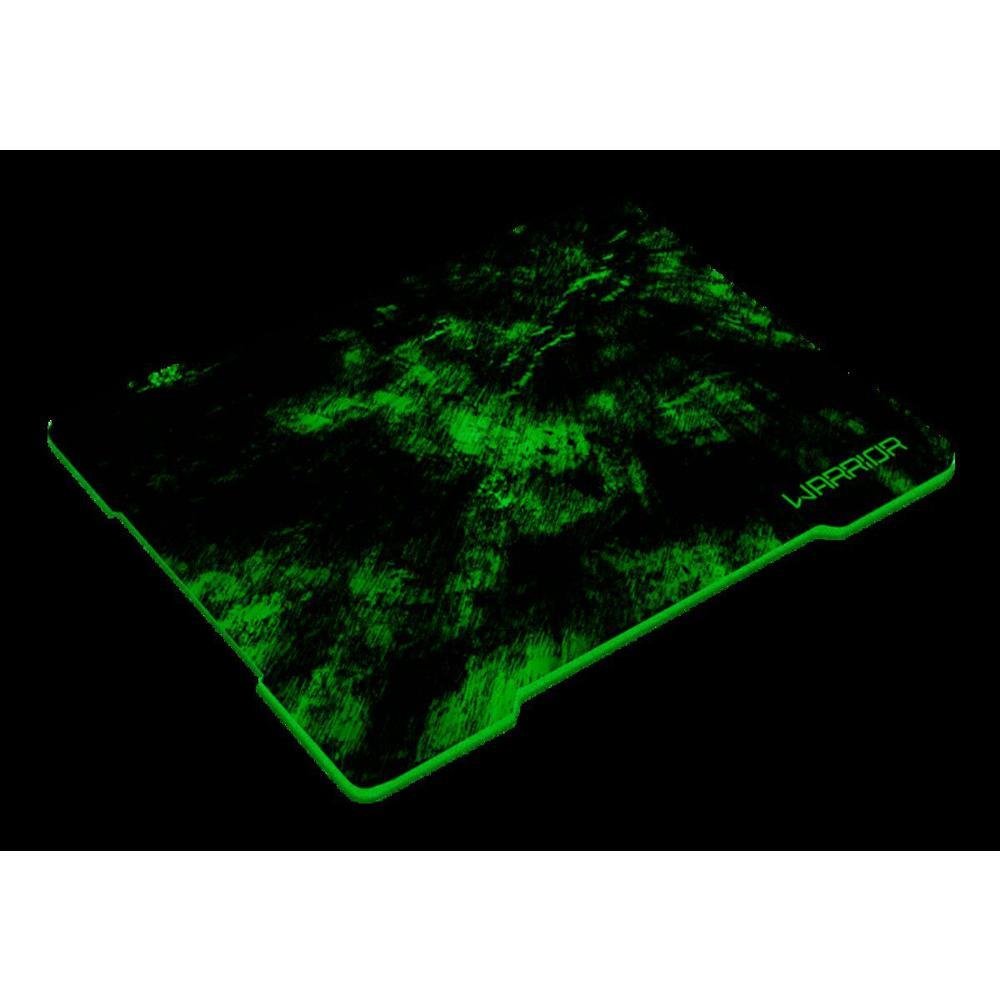 Mouse Pad Gamer Multilaser Warrior Verde Kabum